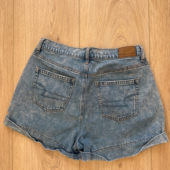 American Eagle Outfitters Light Blue Jean Shorts - Picture 3 of 3